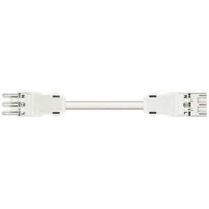 WAGO 771-9993/006-102 mrežni priključni kabel mrežni konektor - mrežni adapter Ukupan broj polova: 3 bijela 1 m 1 St. slika
