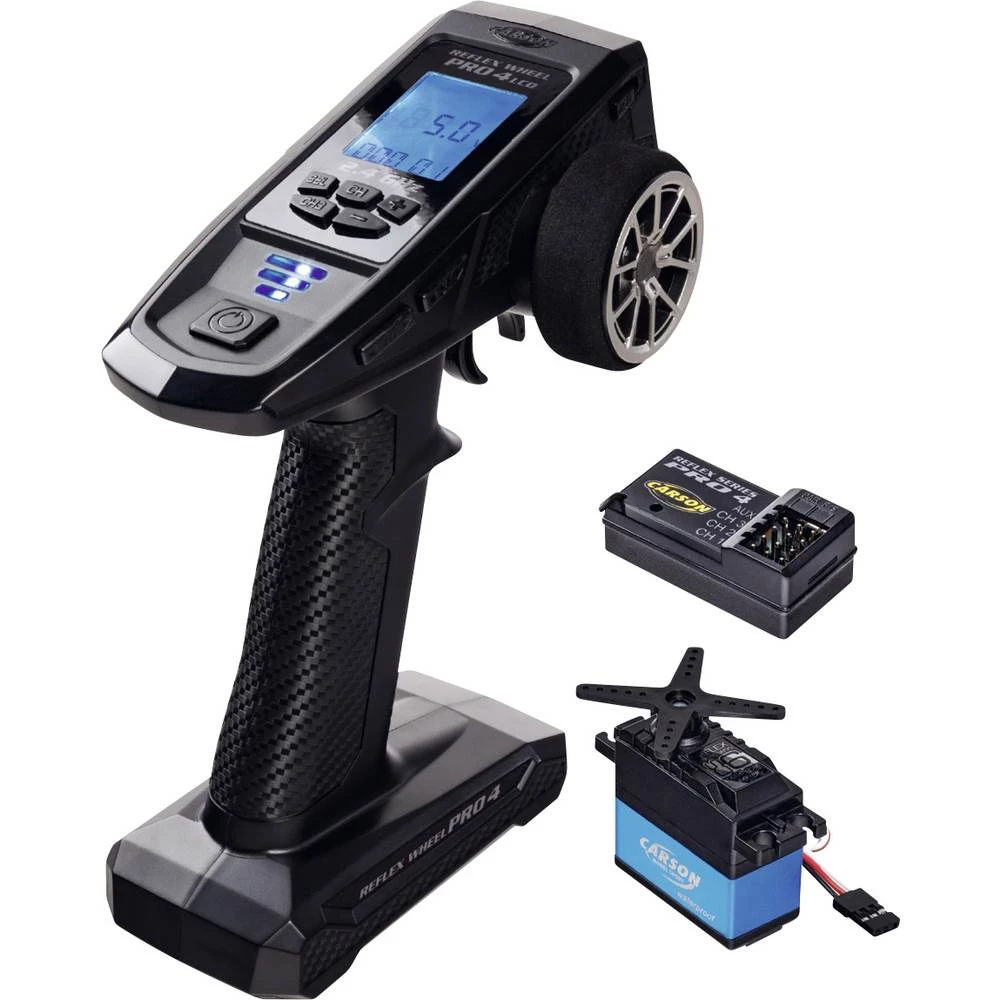 Carson Modellsport FS 4K Reflex Wh. Pro 4 ručni daljinski upravljač 2,4 GHz Broj kanala: 4 slika