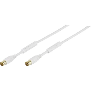 Antene Priključni kabel [1x 75 Ω antenski ženski konektor - 1x 75 Ω antenski muški konektor] 10 m 100 dB pozlaćeni k slika