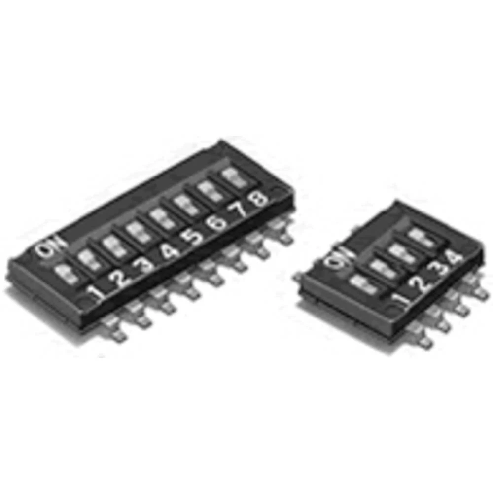 Omron  dip prekidač Broj polova (broj) 4 SMD 1 St. Bag slika