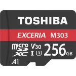 microSDXC kartica 256 GB Toshiba M303 Exceria Class 10, UHS-I, v30 Video Speed Class, UHS-Class 3 Uklj. SD-adapter, Standard izv