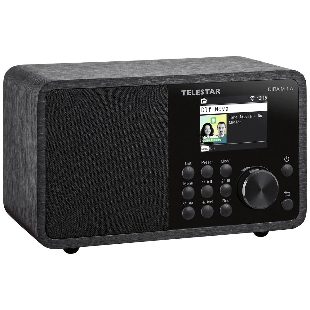 Telestar DIRA M 1 A internet stolni radio internet, DAB+ (1012), UKW (1014) Bluetooth®, USB, DLNA, WLAN, AUX, internetski radio   funkcija snimanja, podržava DLNA, uklj. daljinski upravljač, funkci... slika