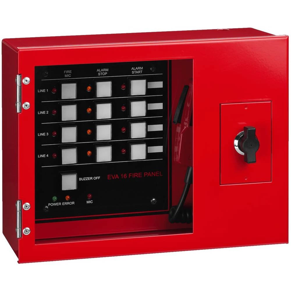 Elektroakustično pojačalo Monacor EVA-16FP 4 zone slika