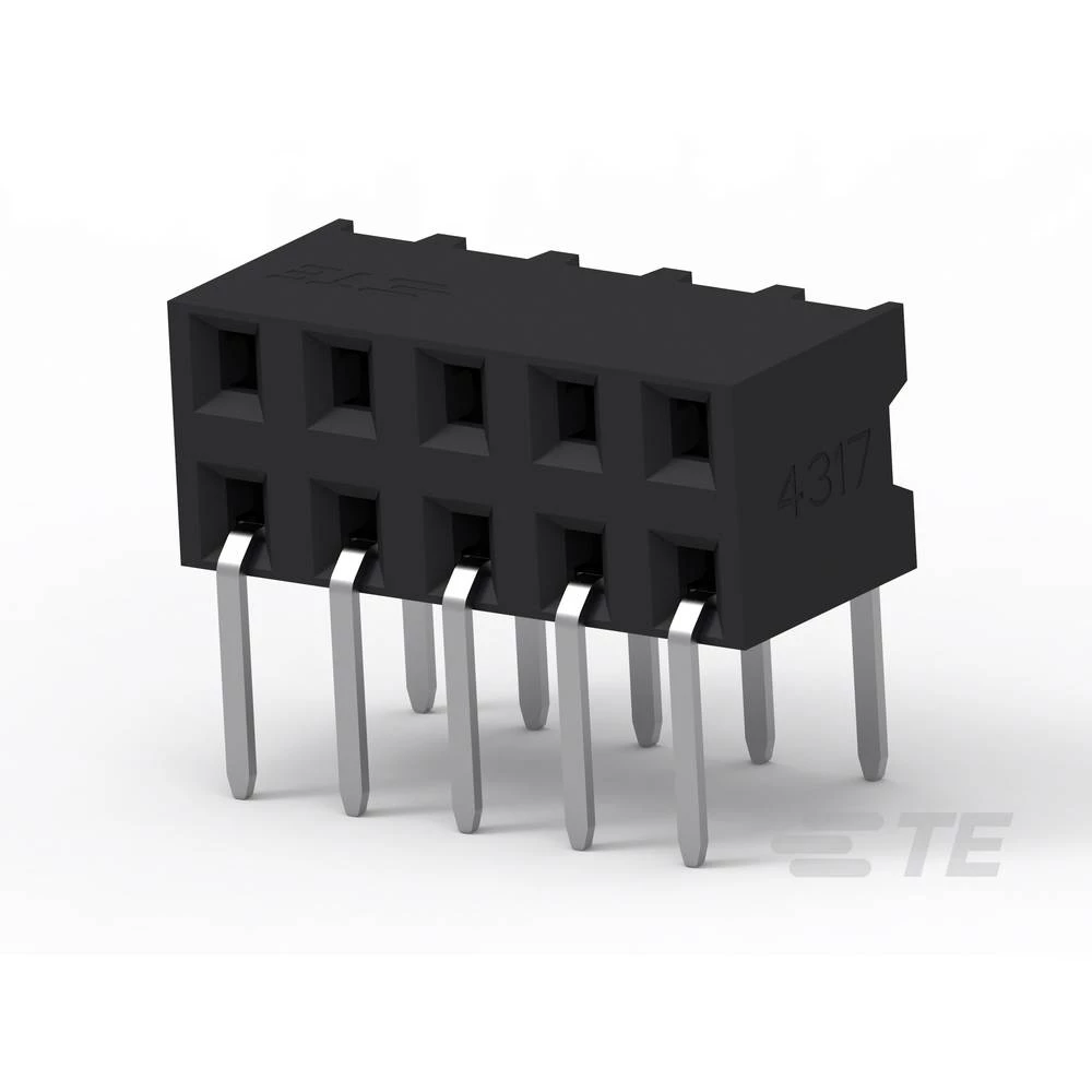 TE Connectivity ugradna standardna letva sa ženskim kontaktima 1-2314925-4 1 St. Tape on Full reel slika