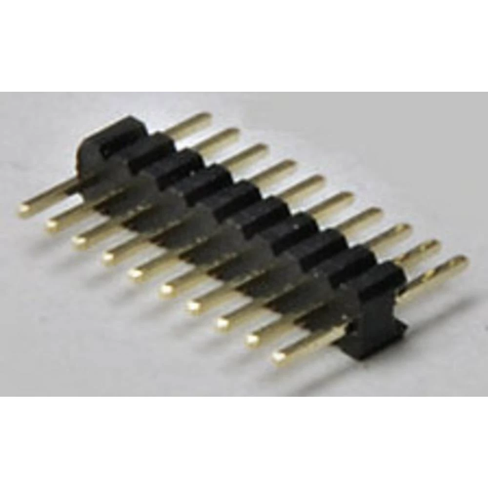 TRU COMPONENTS Standardna letva s muškim kontaktima Broj redova: 1 Broj polova po redu: 6 TC-2506388 1 ST slika