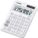 Casio MS-20UC stolni kalkulator bijela Zaslon (broj mjesta): 12 solarno napajanje, baterijski pogon (Š x V x D) 105 x 23 x 149.5 mm