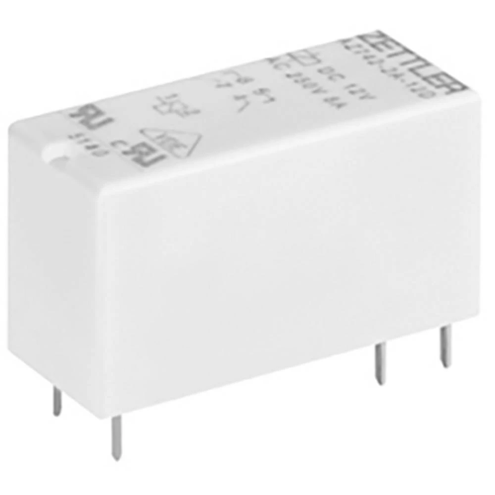 Zettler Electronics AZ742-2C-12DE relej za tiskane pločice 12 V/DC 10 A 2 prebacivanje 1 St. slika