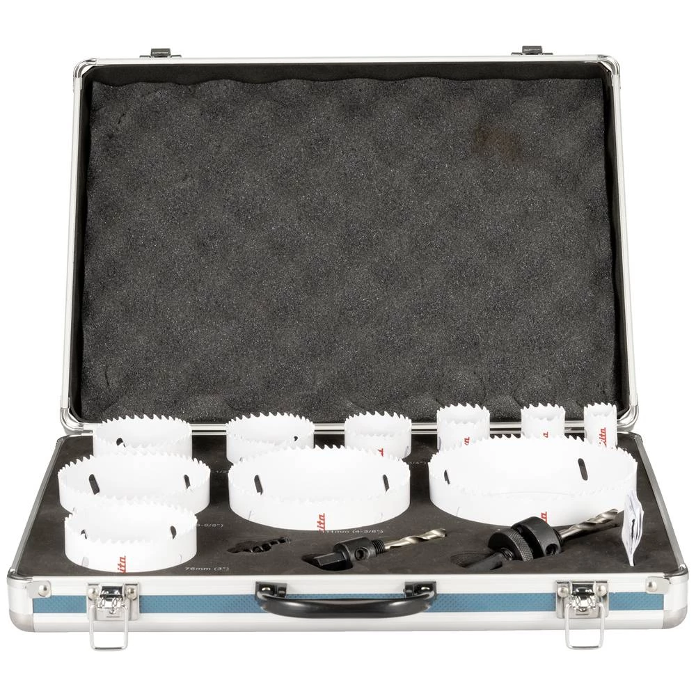 Makita  D-75764 krunska pila-komplet 13-dijelni 22 mm, 29 mm, 35 mm, 44 mm, 57 mm, 64 mm, 76 mm, 92 mm, 111 mm, 127 mm  1 Set slika