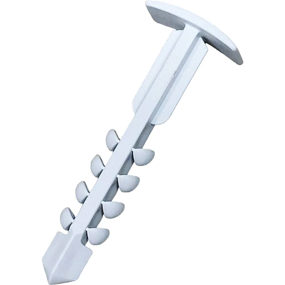 N & L Dübelstecknagel 40mm montažni element priključak 512ST   za zidane utičnice, bez halogena, s tiplom, uv stabilizir slika