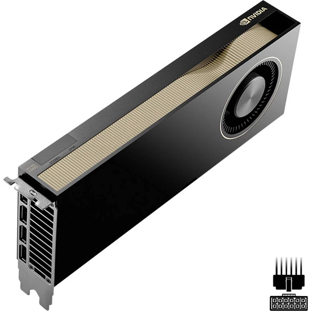 PNY  grafička kartica  Nvidia  PNY RTX PRO6000 Blackwell Max-Q OEM 96GB  96 GB  GDDR7 RAM slika