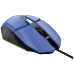 Trust GXT109B FELOX igraći miš žičani optički plava boja 6 Tipke 6400 dpi osvjetljen