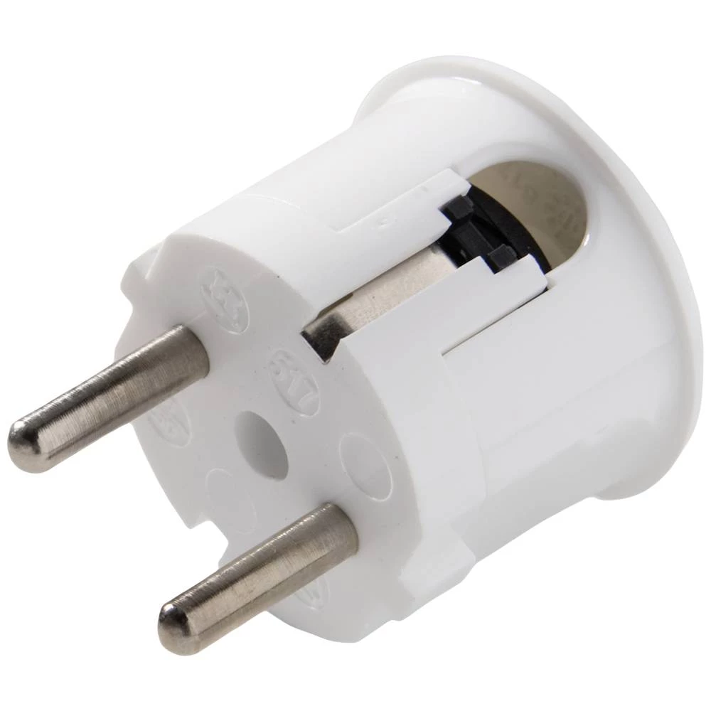 Martin Kaiser 517/kws kutni utikač sa zaštitnim kontaktom poliamid 6  250 V vapnenobijela IP20 slika