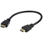 ATEN HDMI priključni kabel HDMI A utikač 0.30 m crna 2L-7DA3H HDMI kabel