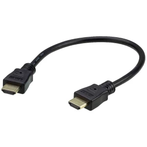 ATEN HDMI priključni kabel HDMI A utikač 0.30 m crna 2L-7DA3H HDMI kabel slika