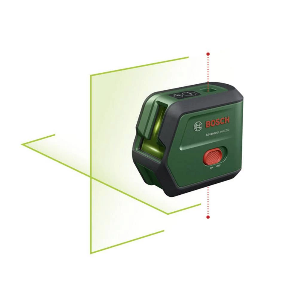 Bosch Home and Garden AdvancedLevel 2G križnolinijski laser Raspon (maks.): 15 m slika