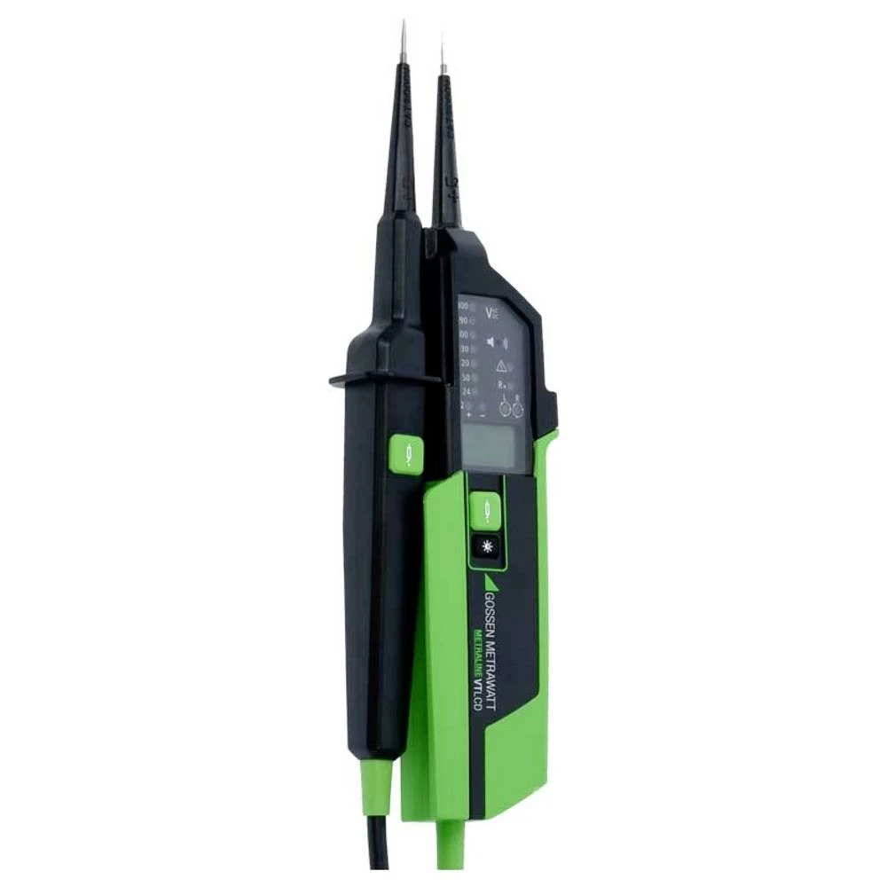 Gossen Metrawatt METRALINE VT LCD mjerač napona i kontinuiteta CAT IV 600 V LCD, akustički, optički slika