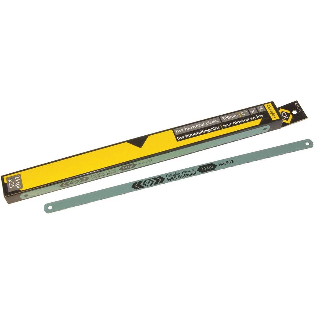 C.K T0933 12 HSS listovi za metalne pile pakiraju 25 komada. 300 mm 25 St. slika