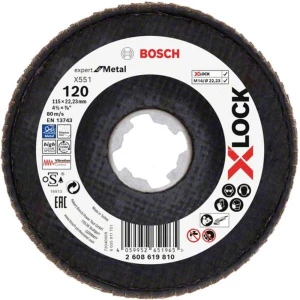 Bosch Accessories 2608619810 X551 lepezasta brusna ploča promjer 115 mm Promjer bušotine 22.23 mm  1 St. slika