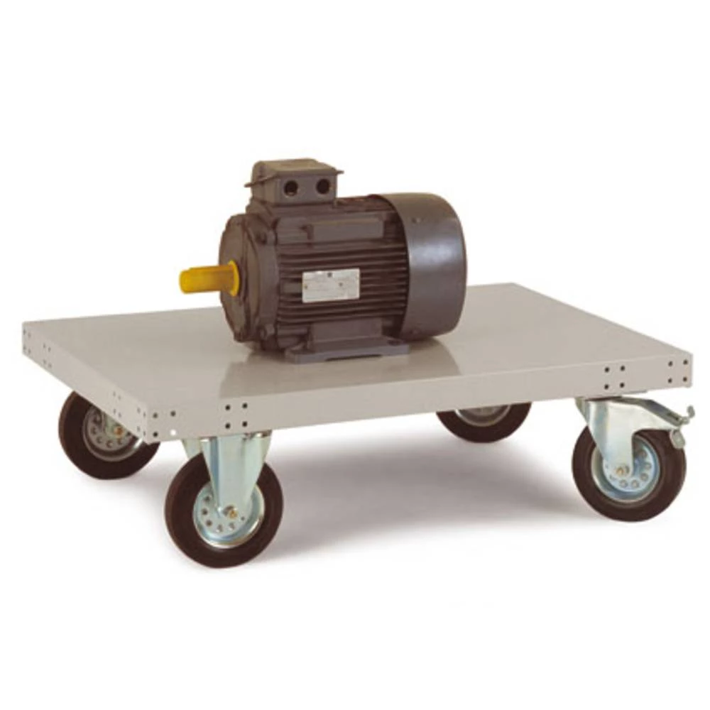 Manuflex TT0091.2001 kolica s platformom bez ručke za guranje čelični lim Opterećenje (maks.): 200 kg slika