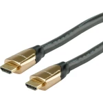 Roline HDMI priključni kabel 9.00 m 11.04.5806 dvostruko zaštićen crna [1x muški konektor HDMI - 1x muški konektor HDMI]