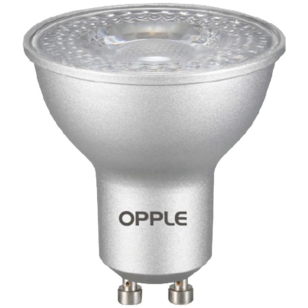 Opple 140060952 LED Energetska učinkovitost 2021 G (A - G) GU10 reflektor 3.5 W prirodno bijela (Ø x D) 50 mm x 54 mm prigušivanje osvjetljenja 30 St. slika