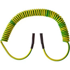 Gifas Electric 248523 struja priključni kabel  zelena, žuta 0.6 m slika