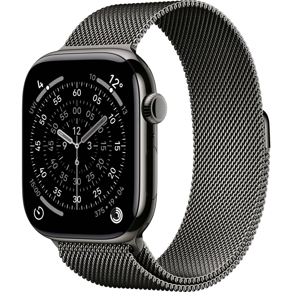 Apple Watch Series 11 GPS + Cellular 46 mm kućište od titana Milanese Loop škriljavac m/l slika