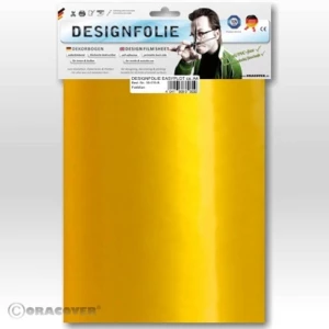 Dizajnerska folija Oracover Easyplot 50-037-B (D x Š) 300 mm x 208 cm Sedefasto-zlatno-žuta slika
