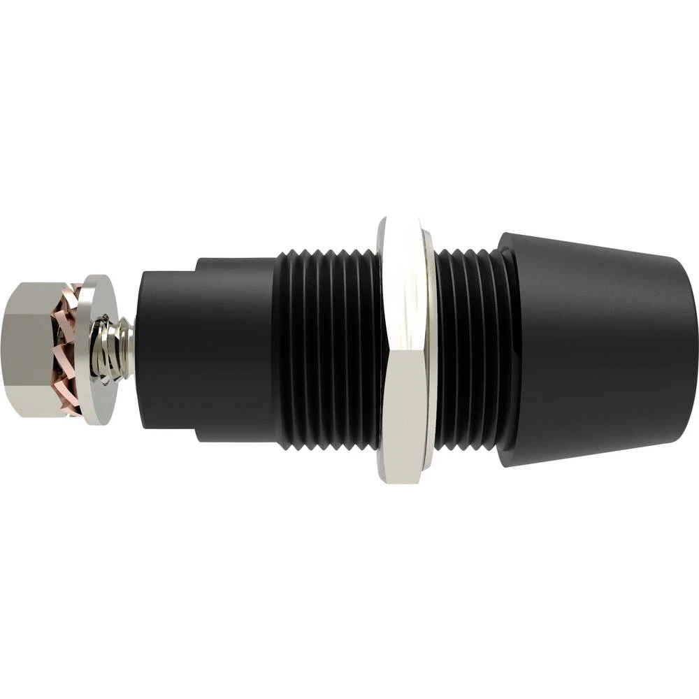 Schützinger DI SAB 9430 Ni / SW sigurnosna ugradna utičnica ravan crna 1 St. slika