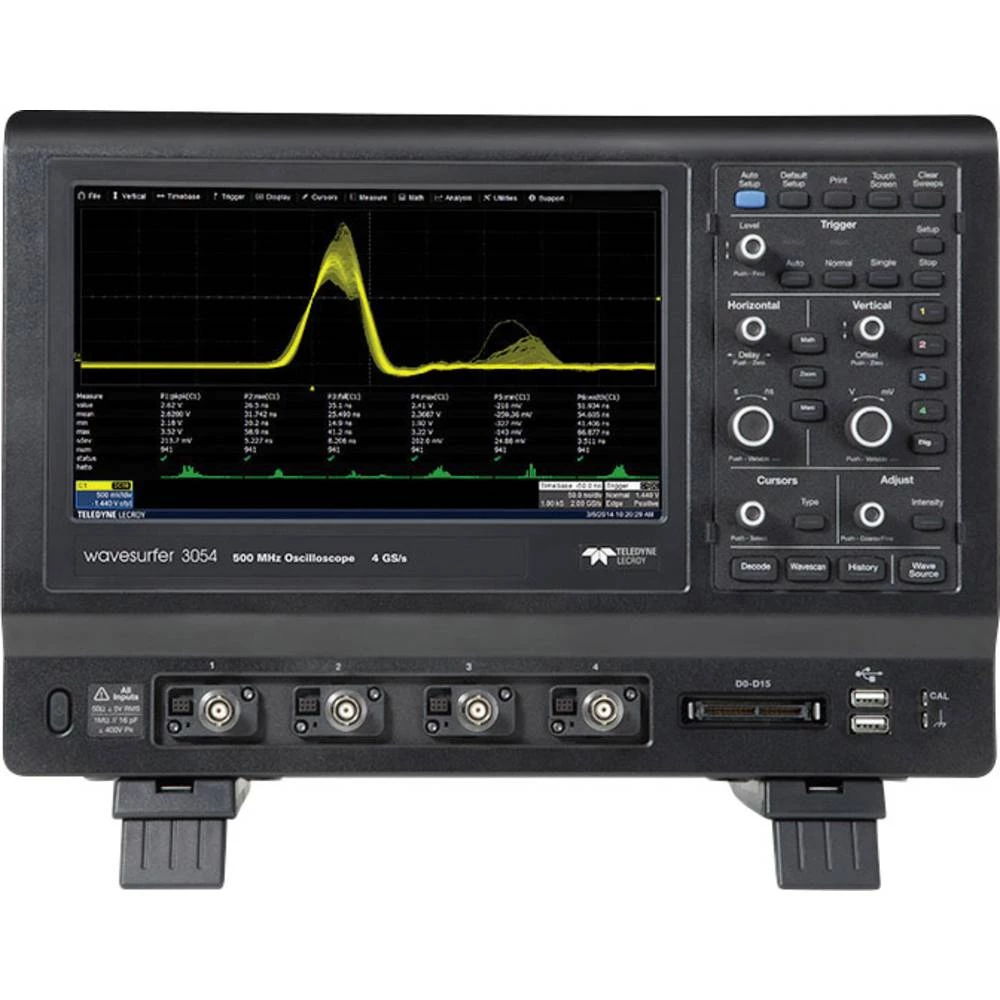 Digitalni osciloskop Teledyne LeCroy WaveSurfer 3034Z 350 MHz 2 GSa/s 10 Mpts 8 Bit Digitalni osciloskop s memorijom (ODS) slika