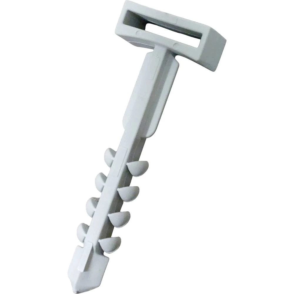 N & L Dübelstecknagel K40mm montažni element priključak 513ST   za zidane utičnice, bez halogena, s tiplom, uv stabilizi slika