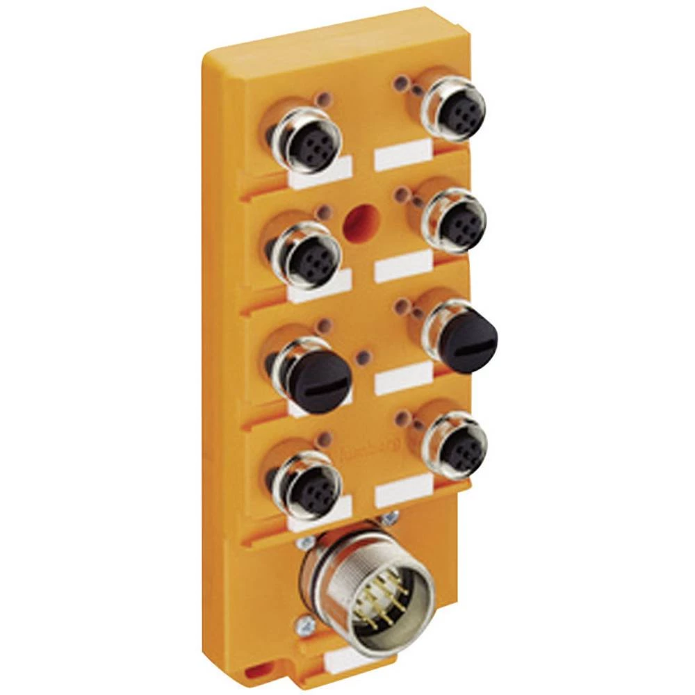 Lumberg Automation ASBS 4/LED 5-4 11126 sensorska/aktivatorska kutija pasivna M12 razdjelnik s metalnim navojem 1 kom. slika