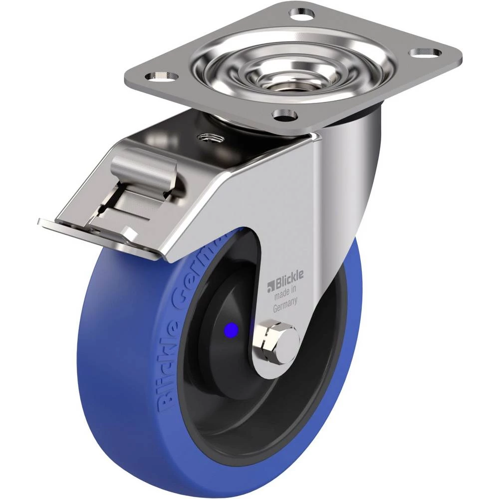 Blickle 901235 LEX-POBS 125XKA-FI okretni kotačič od nehrđajućeg čelika Promjer kotača: 125 mm Nosivost (maks.): 150 kg slika