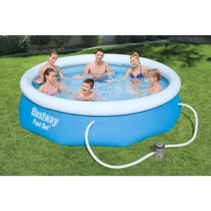 Vedes Fast Set? Pool-Set, rund, mit Filterpumpe 305 x 76 cm 77706381 slika