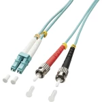 LINDY 46381 Glasfaser svjetlovodi priključni kabel   Multimode OM3 2.00 m