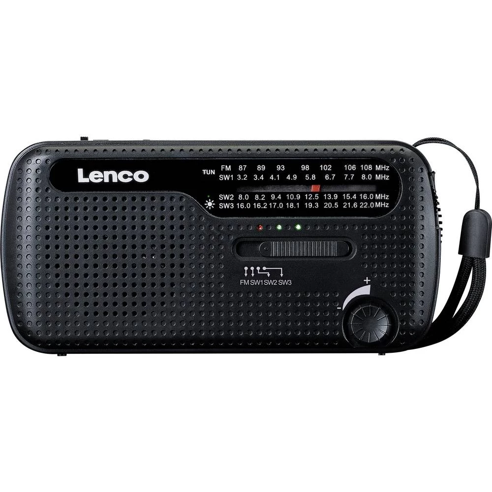 Lenco MCR-113BK radio za hitne slučajeve     crna slika