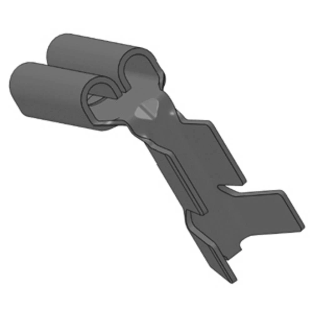 Vogt Verbindungstechnik 3766w.67 plosnate natične stupice kutni Širina utikača: 2.80 mm Debljina utikača: 0.80 mm 90 ° n slika