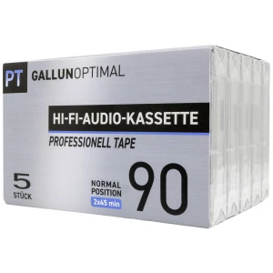 GALLUNOPTIMAL audio kaseta 90 min 5-dijelni komplet slika