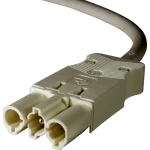Adels-Contact 16315305 mrežni priključni kabel slobodan kraj - mrežni adapter Ukupan broj polova: 2 + PE bijela 0.50 m 75 St.