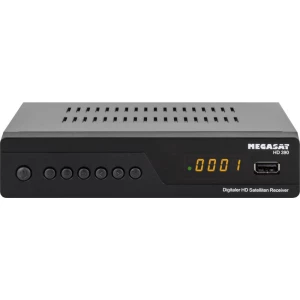 MegaSat HD 390 dvb-s2 prijemnik prednji USB Broj prijemnika: 1 slika