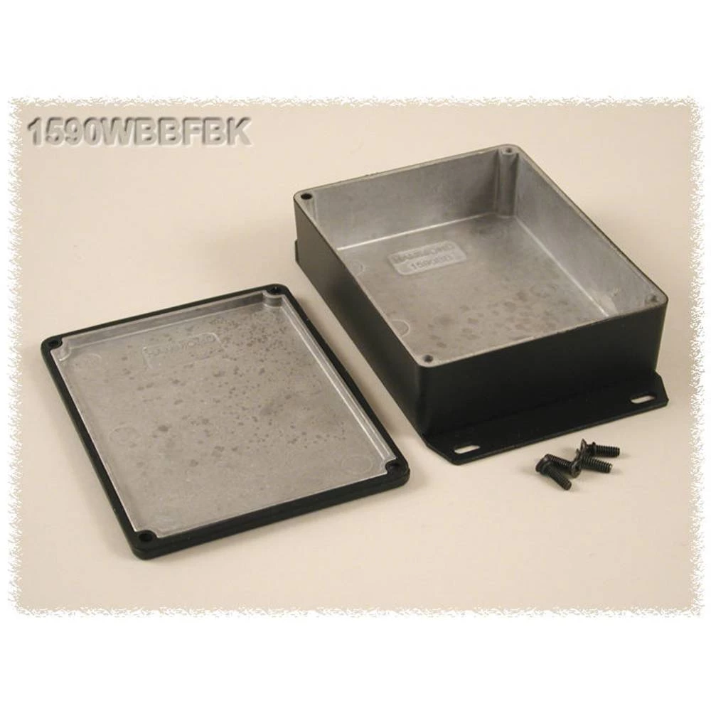 Hammond Electronics 1590WBBFBK univerzalno kućište aluminij crna 1 St. slika