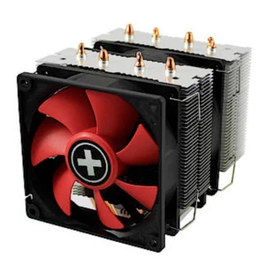 Xilence XC044 rashladni sustav računala hladnjak procesora 9,2 cm crni, crveni Xilence XC044 CPU hladnjak sa ventilatorom slika