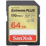 SanDisk Extreme PLUS sdxc kartica 64 GB UHS-Class 3 otporan na udarce, vodootporan