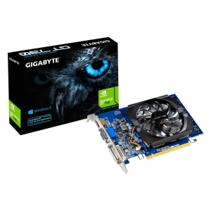 Gigabyte GeForce GT 730, GeForce GT 730, 2 GB, GDDR3, 64-bit, 4096 x 2160 piksela, PCI Express 2.0 Gigabyte grafička kartica  GT730  2 GB    PCIe 2.0 x2 slika