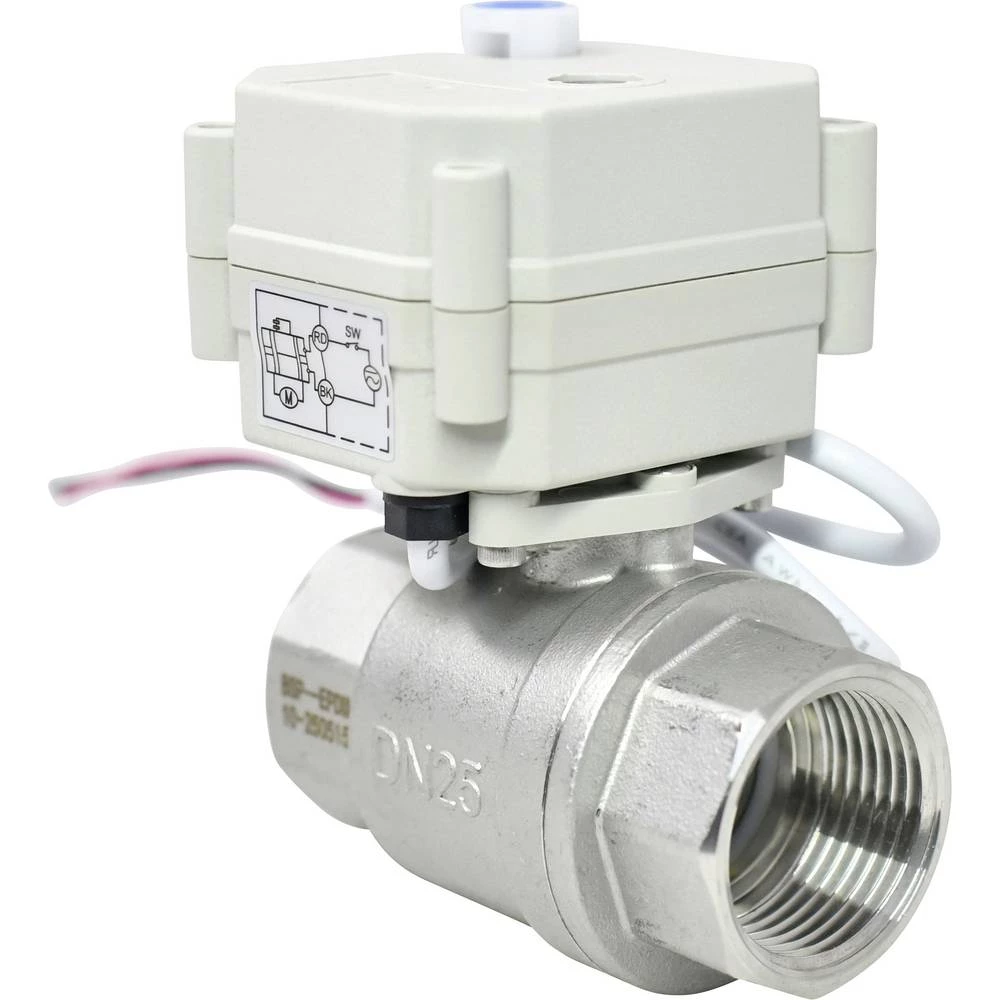 TRU COMPONENTS TC-A20-T25-S2-B kuglični ventil sigurnosni 0 do 10 bar slika