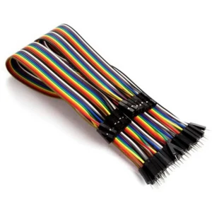 Whadda WPA428 jumper kabel  [40x žičani most muški kontakt - 40x žičani most ženski kontakt] 15.00 cm šarena boja slika