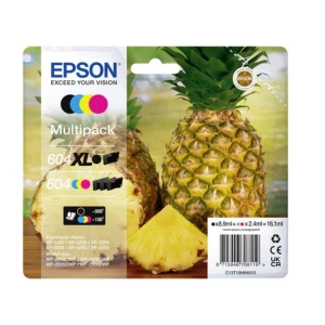 Epson tinta 604XLBK/604C/M/Y original kombinirano pakiranje crna, cijan, magenta, žuta C13T10H94010 slika