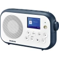 DAB+ (1012) Prijenosni radio Sangean Traveller-420 (DPR-42 W/B.I.) Bluetooth, UKW Bijela, Tamnoplava slika
