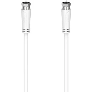 Hama antene, SAT priključni kabel [1x F-muški konektor - 1x F-muški konektor] 5 m   bijela slika