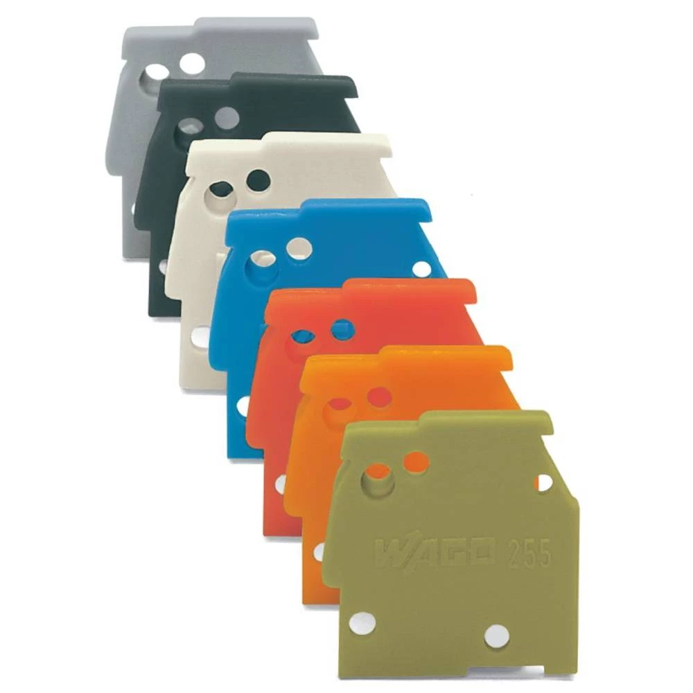 WAGO Krajna ploča sive boje 100 komada